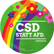 Anti Grünen Verbote Gegen Grüne Verbotspartei' Sticker