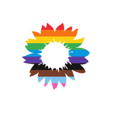 Aufkleber "Sonnenblume CSD"