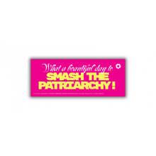 Aufkleber Smash the patriarchy