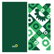 Grüne Klappkarte, universell