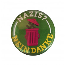 Button "Nazis? Nein danke!"