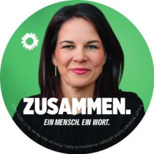 Aufkleber Annalena Baerbock
