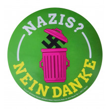 Aufkleber "Nazis? Nein, danke."