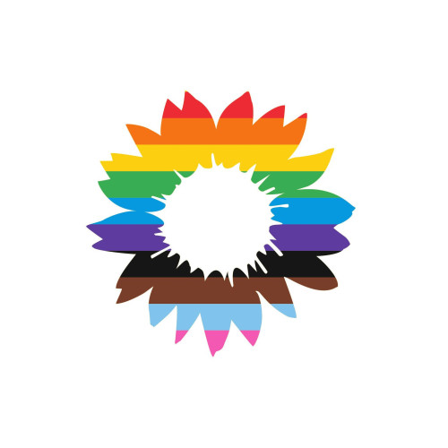 Aufkleber "Sonnenblume CSD"