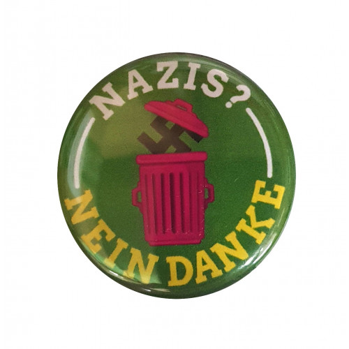 Button "Nazis? Nein danke!"