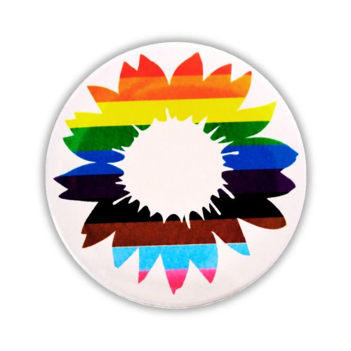 Bio-Button Sonnenblume CSD