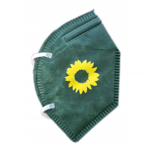 FFP2 Schutzmaske mit Sonnenblume