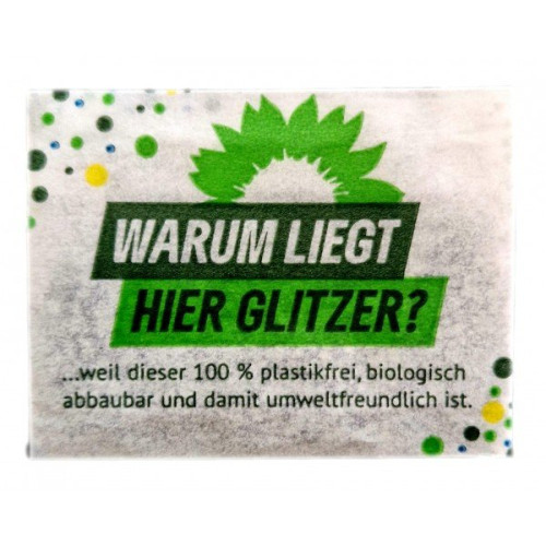 Bio-Glitzer