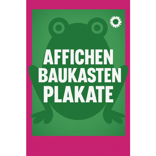 Affichen Baukastenplakate DIN A0 (7% MwSt.)