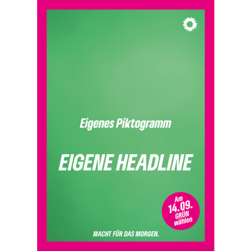 Layoutservice eigene Themenplakate