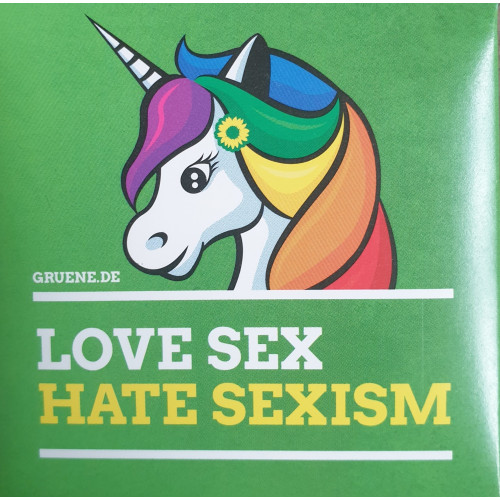 Kondom love sex - hate sexism