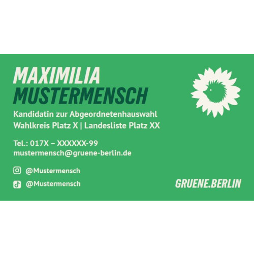 Visitenkarte (nur Druck)